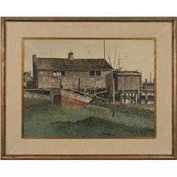 Ray Swanson, watercolor