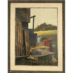 Ray Swanson, watercolor