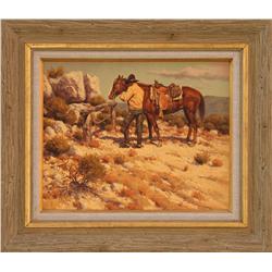 Harold Lyon, oil on canvas