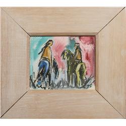 Ted DeGrazia, pastel