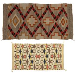 Pair of Navajo Weavings