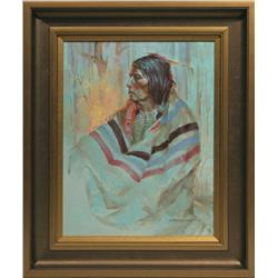 Graham Ingels, oil on board