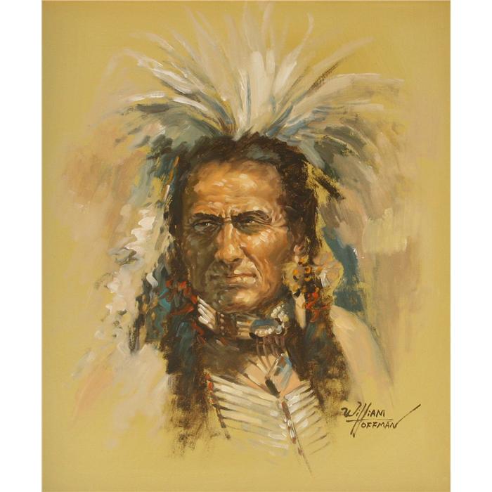 William Hoffman Oil On Canvas