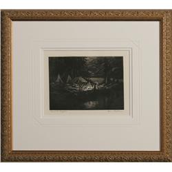 Hans Kleiber etching