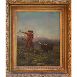 John N. Hess, oil on board