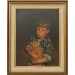 Jim Daly, pair of oils