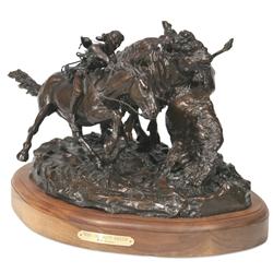 Robert Scriver, bronze sculpture
