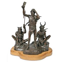Robert Scriver, bronze sculpture