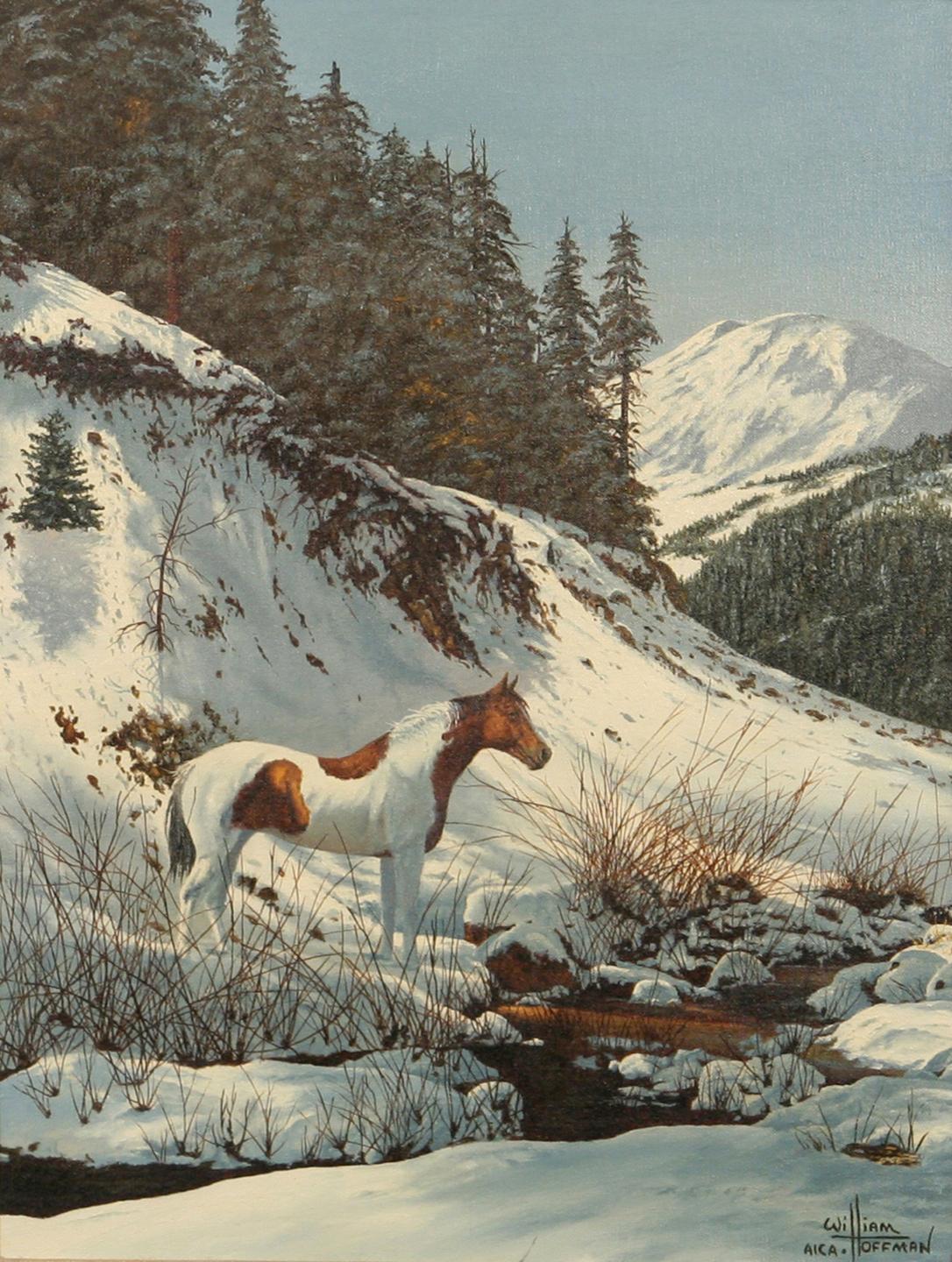 William Hoffman Oil On Canvas
