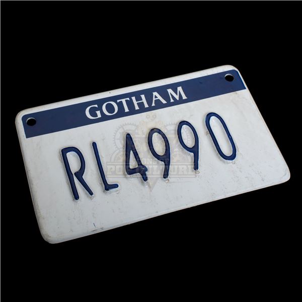 Birds of Prey (2020) – Helena Bertinelli/The Huntress Motorcycle License Plate – A773