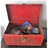 Image 2 : Red Tool Box with Contents