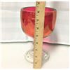 Image 2 : Giant Wine Glass, 8" Height, 4.5" Diameter , perfect for floating candle