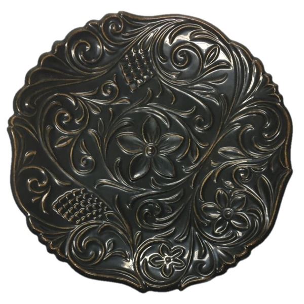 Brown Ceramic Plate