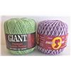 Image 2 : 12 Spools of Crochet Thread - Various Colours