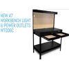 Image 1 : 48" Work Bench NEW IN BOX with light and power outlets  PICK UP ONLY