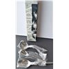 Image 2 : Oneida Frostfire Community Stainless Flatware - NEW - 3 pc Hostess Set and 5 pc Place Setting Set