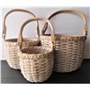 Image 1 : Three Nesting Baskets with Moving Handles