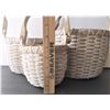 Image 2 : Three Nesting Baskets with Moving Handles