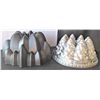 Image 1 : Two Specialty Bundt Cake Pans - Nordic Ware Holiday Bundt Tree Pan and Wilton Dimensions Cascade Bun