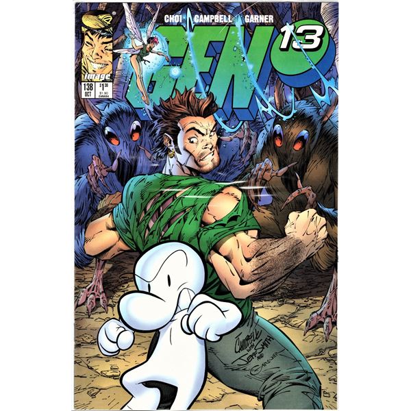 Image Comics Gen 13 #13B October 1996 - Features Bone and the Teenage Mutant Ninja Turtles