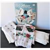 Image 1 : Cross Stitch Floral Towel Design Book and Towels - Some blank some pre patterned