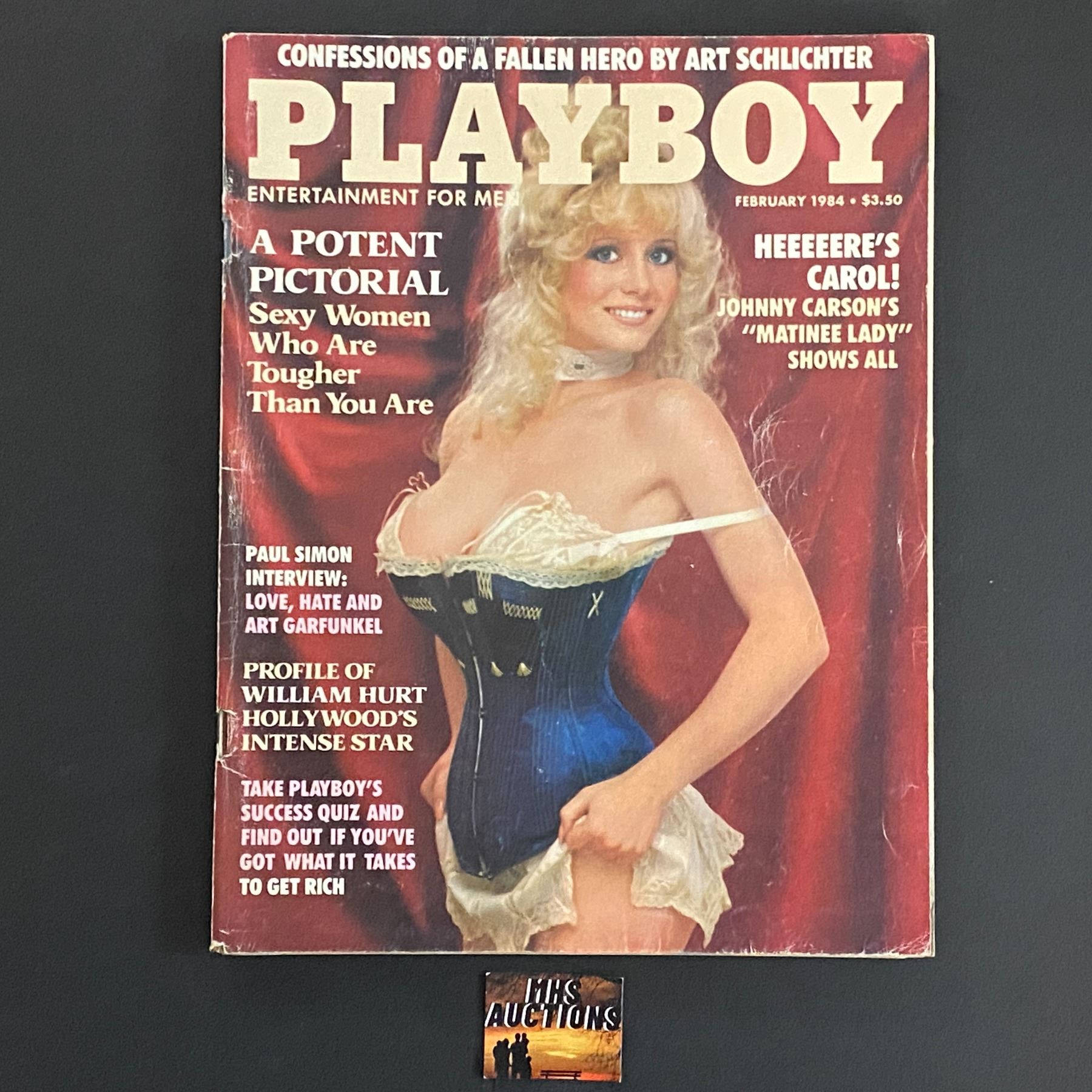 PLAYBOY MAGAZINE FEBRUARY 1984 ISSUE