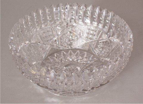 libbey cut glass bowl
