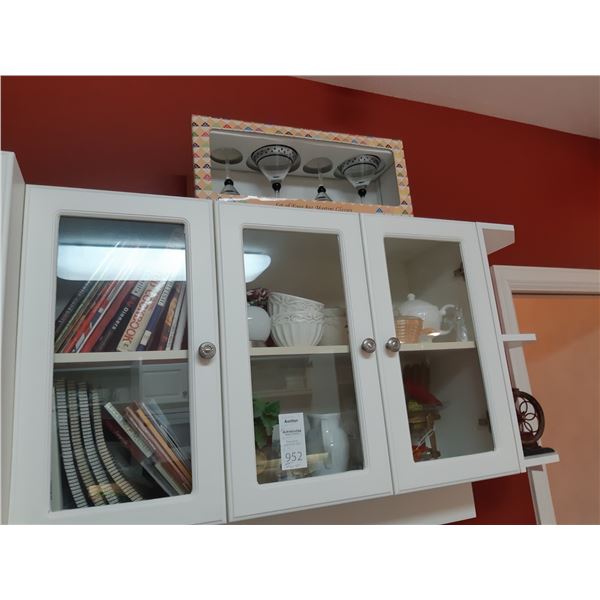 Cookbooks, Martini Glasses and more A