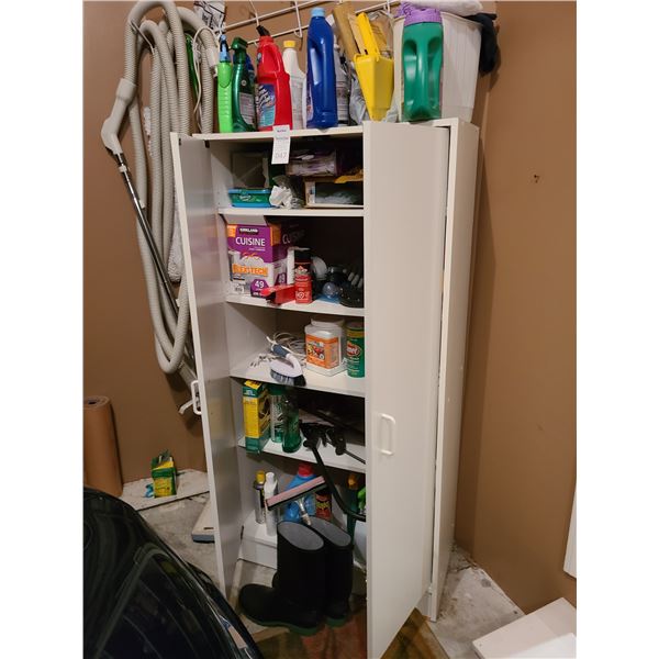 Cupboard & Cleaning supplies. Cat B