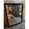 Image 1 : Large Wood Framed Mirror Cat B