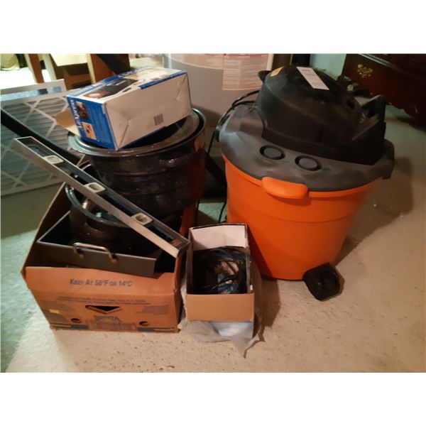 Rigid Wet Dry Vacuum & Housewares. Cat B