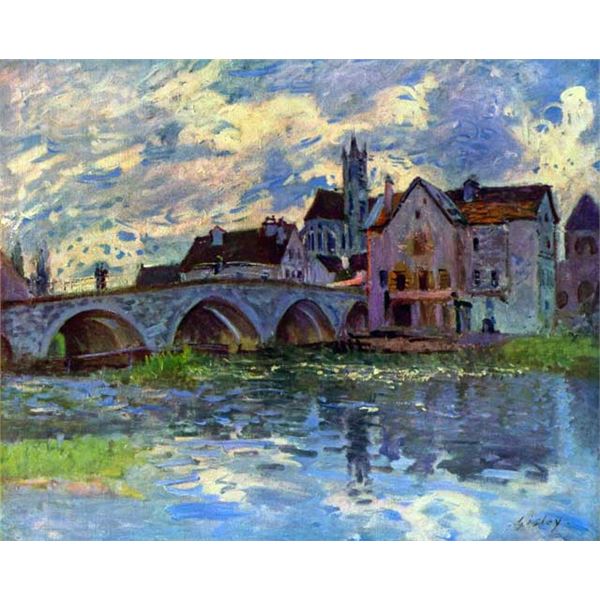 Alfred Sisley - Moret-sur-Loing