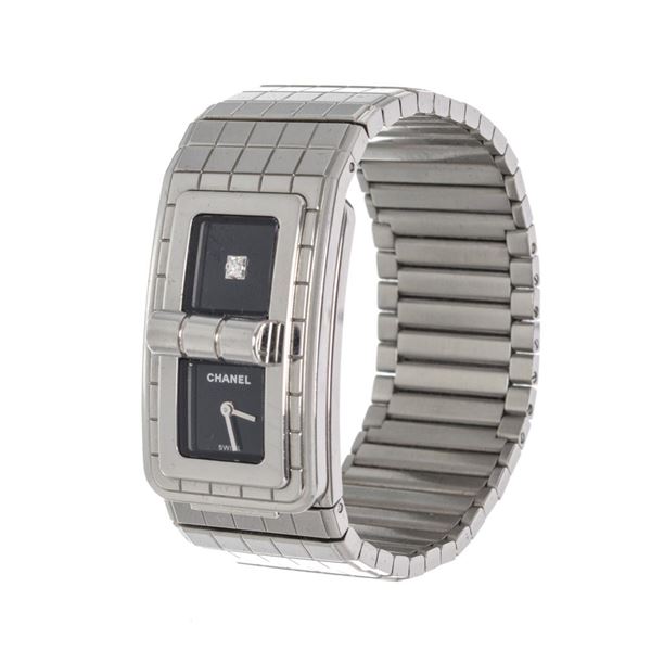 Chanel Silver Code Coco Quarte Watch