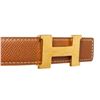 Image 8 : Hermes Brown Leather Constance Belt