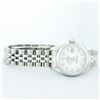 Image 4 : Rolex Ladies Stainless Steel White Diamond Quickset Datejust Wristwatch