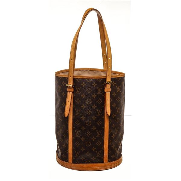 Louis Vuitton Brown Monogram GM Bucket Bag