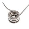 Image 3 : Bvlgari Silver B.Zero 1 Pendant Necklace