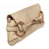 Image 2 : Gucci Beige Leather Mini Hersebit Chain Shoulder Bag