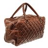 Image 3 : Balenciaga Brown Quilted Leather Motorcycle Shoulder Bag