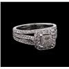 Image 1 : 1.44 ctw Diamond Ring - 14KT White Gold
