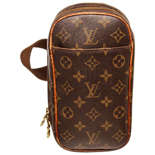 Louis Vuitton Brown Monogram Canvas Gange Crossbody Bag