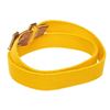 Image 4 : Hermes Yellow Canvas H Belt