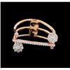 Image 2 : 0.68 ctw Diamond Ring - 14KT Rose Gold