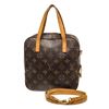 Image 1 : Louis Vuitton Brown Monogram Spontini Satchel Bag