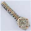 Image 6 : Rolex Ladies 2 Tone Silver Diamond & Ruby Oyster Perpetual Datejust Wristwatch