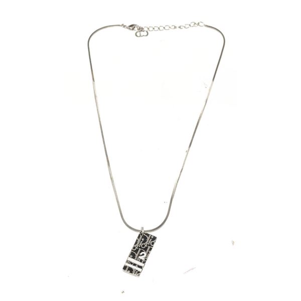 Christian Dior Silver Trotter No. 2 Necklace