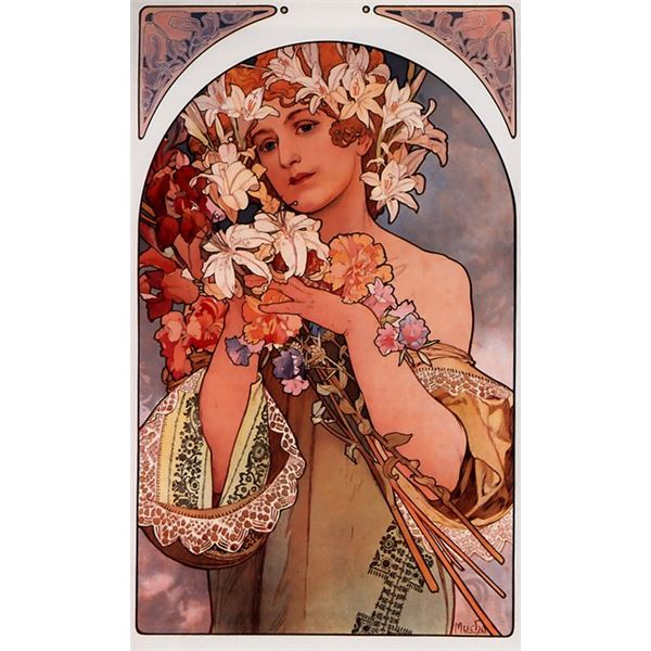 Alphonse Mucha - Flowers