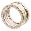 Image 7 : Bvlgari 18K White Gold B.zero1 Triple Ring 48