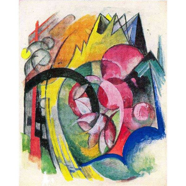 Franz Marc - Small Composition II