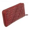 Image 3 : Bottega Veneta Red Leather Zippy Wallet